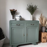 Green Art Deco sideboard