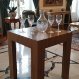 Wood marquetry table Benoît Cazes 2023 - Art Deco reissue JM Frank