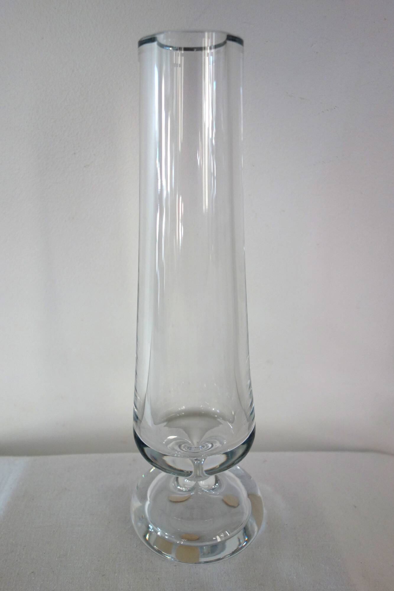 Baccarat crystal soliflore vase H 29cm