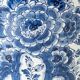 Vintage Delft Chinoiserie Table Lamp, Hand-Painted Blue & White, New Shade