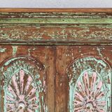 Ancienne armoire en bois - 2 portes et 1 tiroir