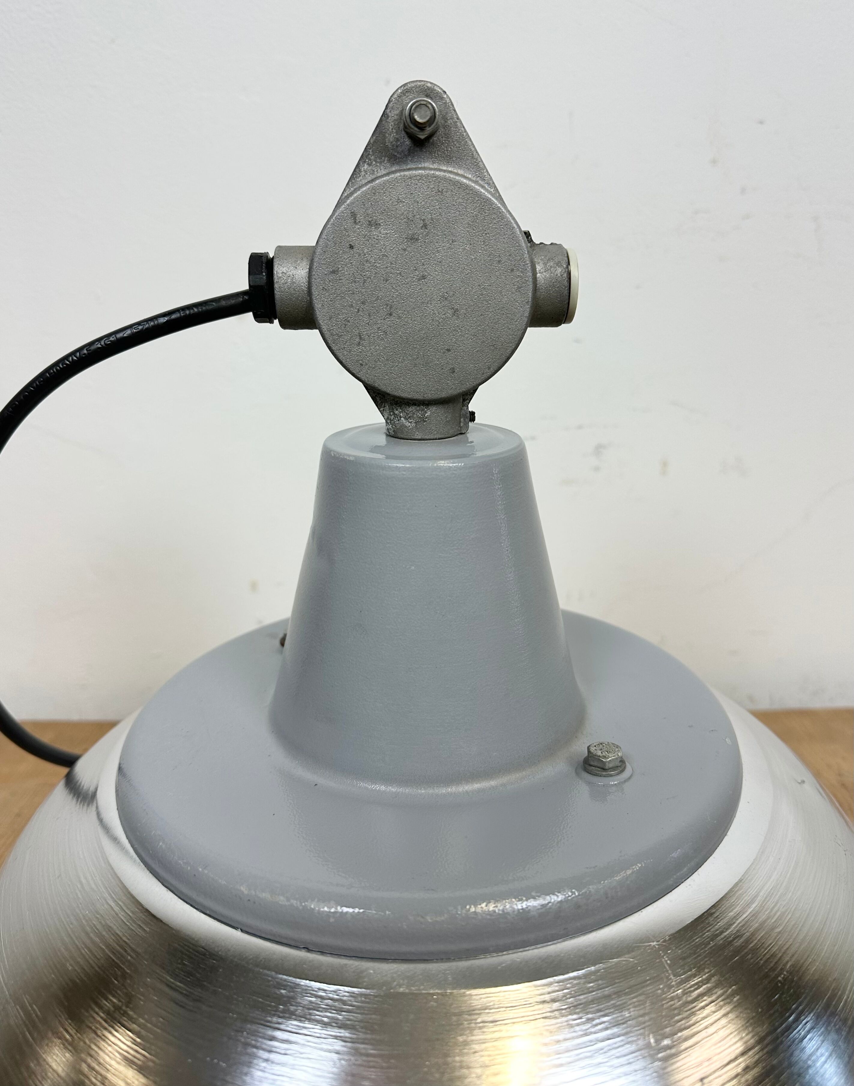 Industrial Italian Aluminium Pendant Lamp from Fael Luce, 1970s