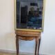 Large gilded wooden mirror 78 x 96 cm