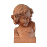 Aristide de Ranieri Terracotta sculpture bust child