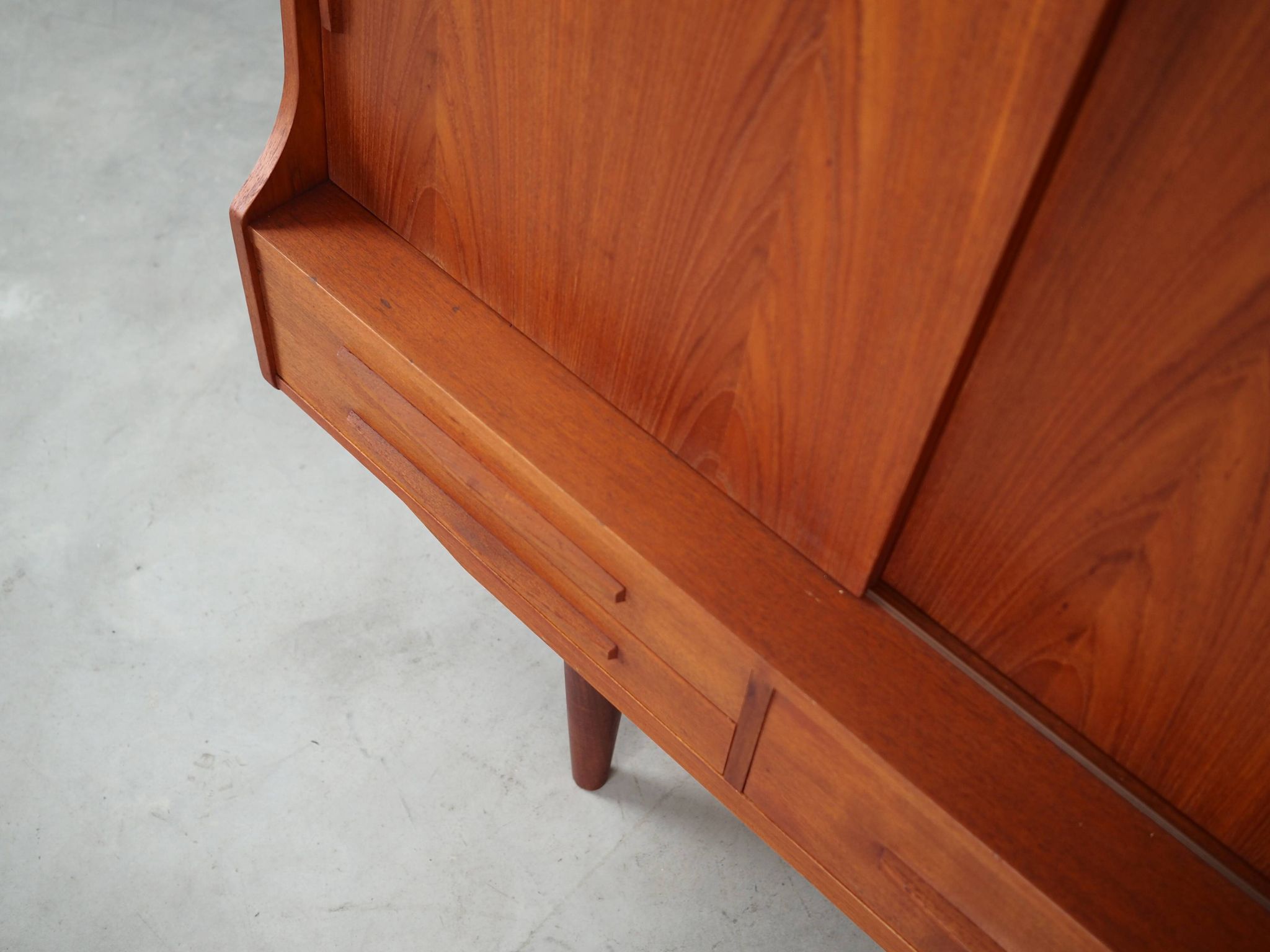 Teak highboard, Danish design, 1960s, production: Denmark