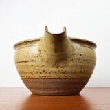 Mid-century modern British studio pottery bowl by Richard Batterham, 1960s.