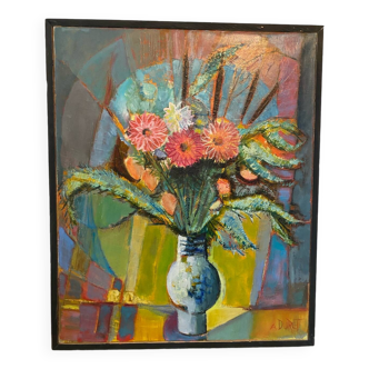 Fleurs signé Duret