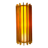 Lampe murale cylindrique Tema en pin par Ib Fabiansen pour Fog & Mørup, Danemark, années 1960.