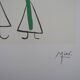 Joan Miró: Surrealist Family with a Star - Signed Lithograph