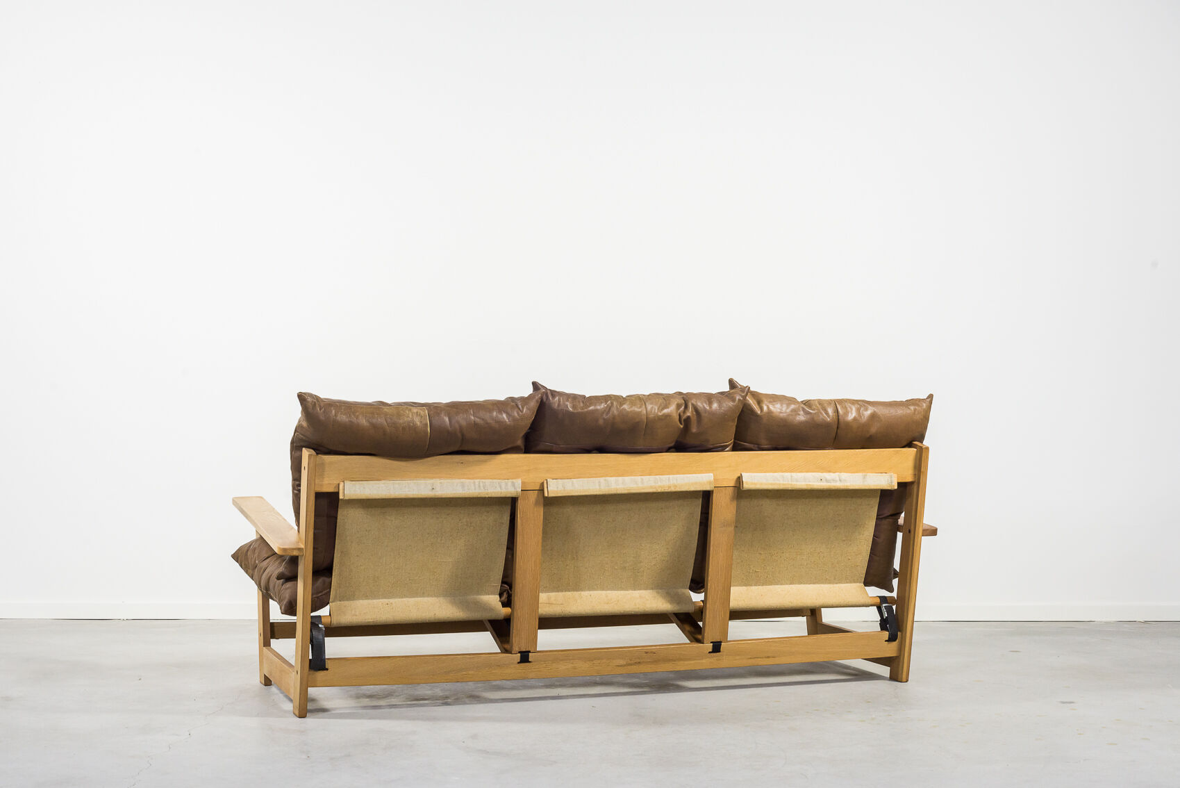 Canapé 3 places en chêne par Vatne Mobler 1960