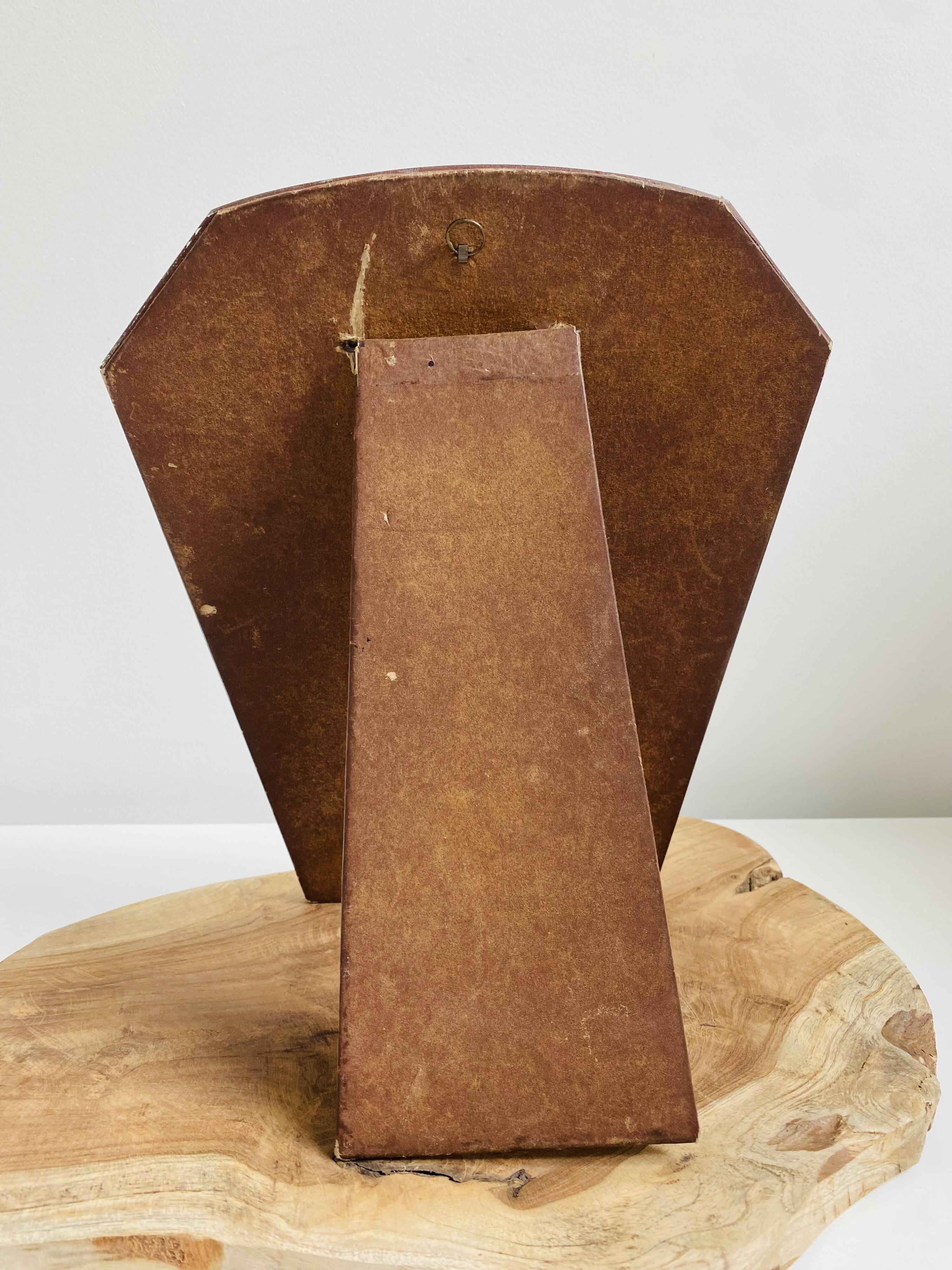 Antique beveled mirror