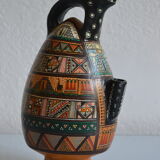 ceramic pitcher from Cusco, Peru