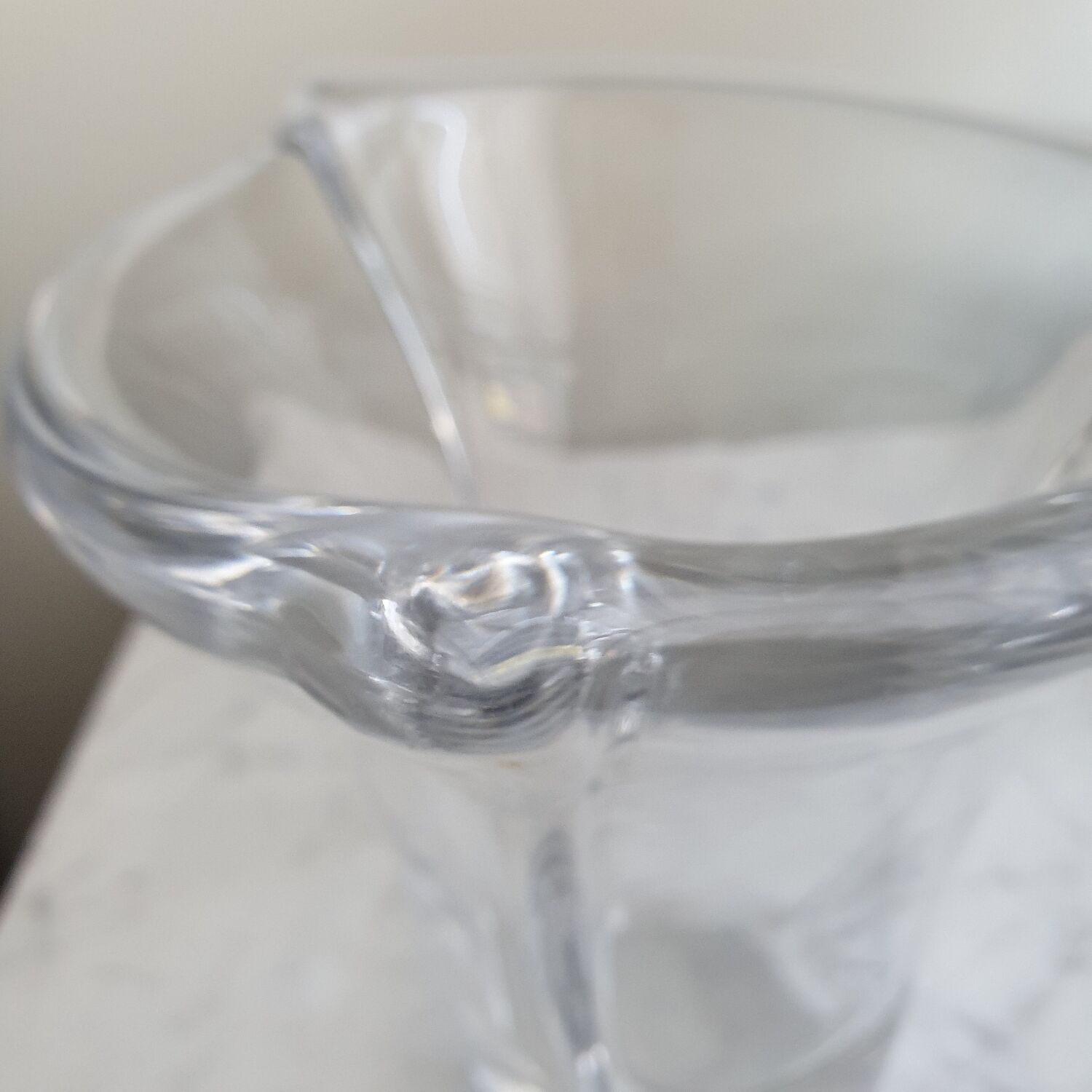 Crystal vase