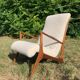Pair of modern VK armchairs by J.Graz in caviuna, 1950s