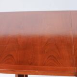 Scandinavian rectangular drop-leaf table - 1960s