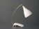 Cosack Mid Century table lamp with beige shrink paint and brass neck