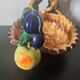 Ceramic fruit bowl in barbotine St Peter Graz Austria