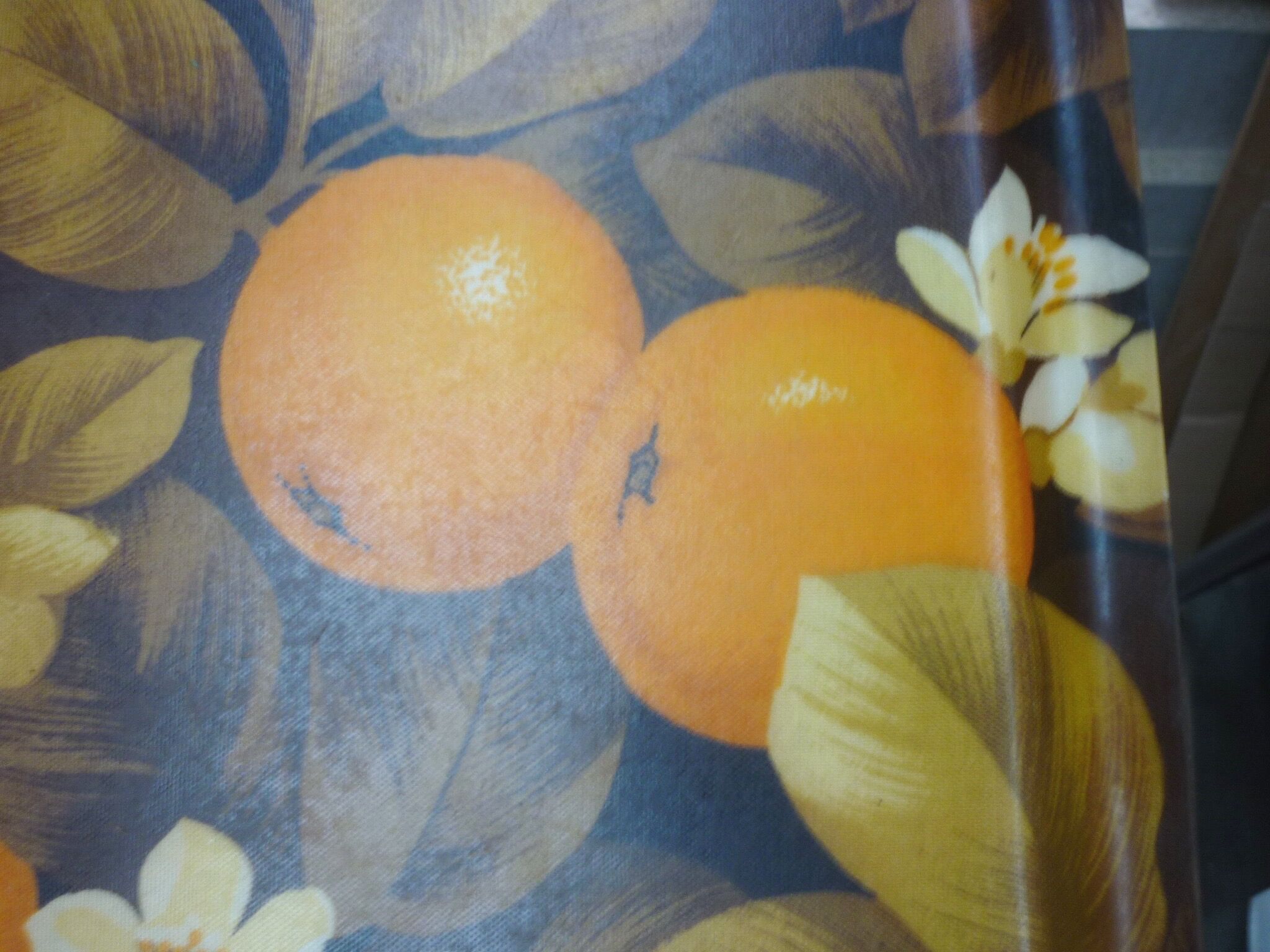 Orange fiberglass top, 70s