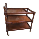 Vintage mahogany on wheels service
