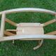 Wooden rocking horse