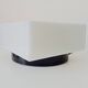 70s bakelite and opaline ceiling light signed Vianne