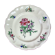 Plat à gâteau Lunéville décor à la rose