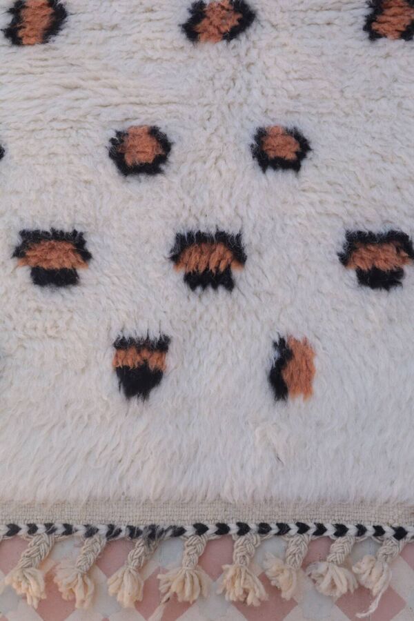 Tapis berbère léopard fait-main