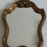 Former Golden shell mirror 21x29cm