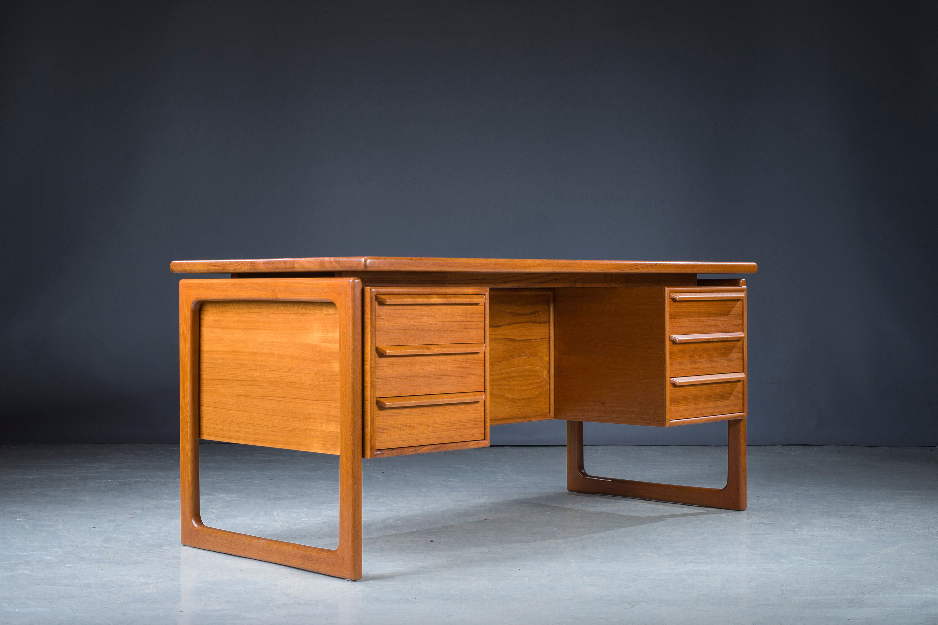 Mid-Century Desk in Teak from GV Møbler, 1960s