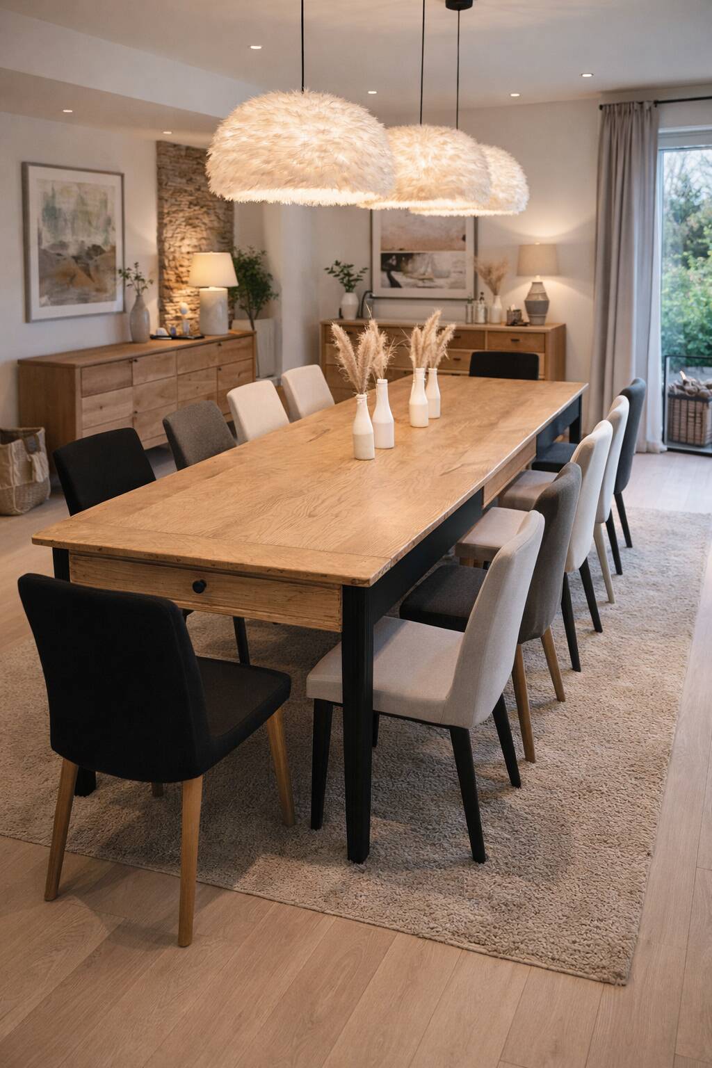 Renovated farmhouse table