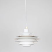 Danish vintage Verona lamp by Kurt Wiborg, Jeka, 1980s