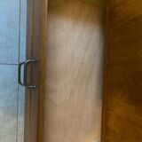 Vintage oak bookcase sideboard
