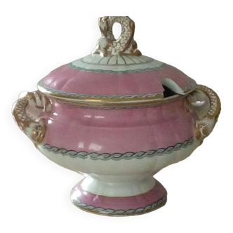 Sauciere anglaise faience f.morley & co fin 19 eme