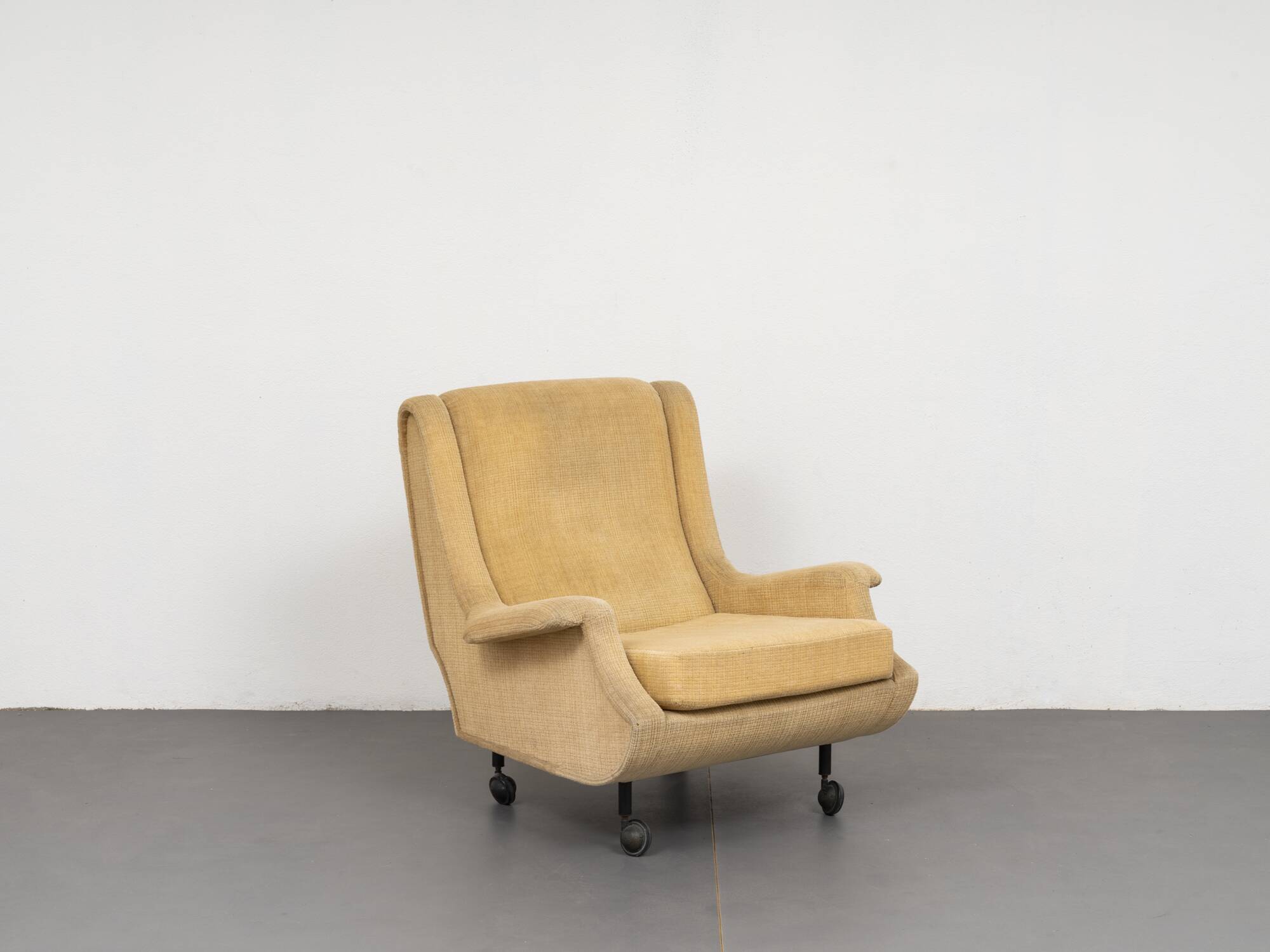 Marco Zanuso “Regent” armchair with wheels, Arflex, 1960s