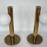 Modern lamps pair, Denmark 60s