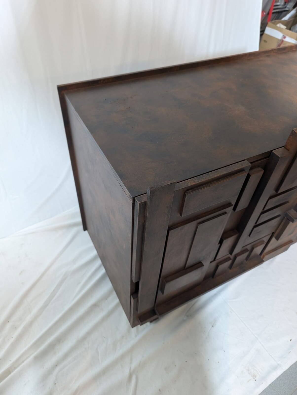 Italian Brutalist Sideboard, 90s