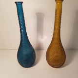 2 glass bottles Italy