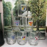 vintage flag beer mug shop