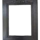 Black knot frame 1900