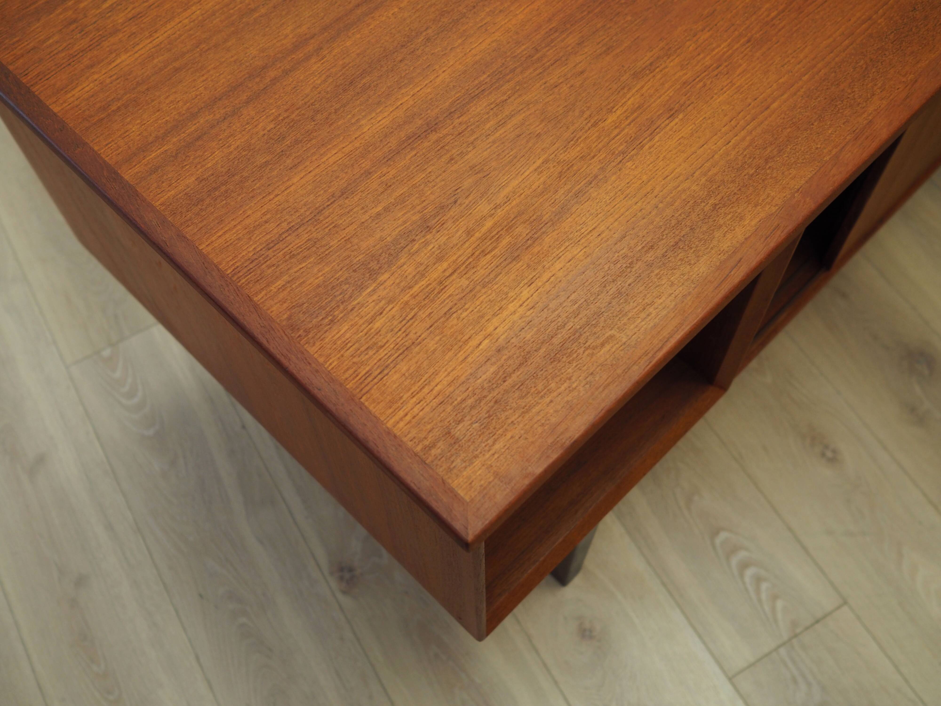 Teak desk, Danish design, 1970s, production: Denmark