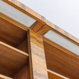 Grande bibliothèque Art déco, Tchécoslovaquie, années 1930