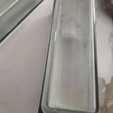 Paire appliques rectangle industrielle