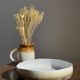 Large white and earthenware ceramic dish