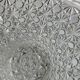 Cut glass salad bowl