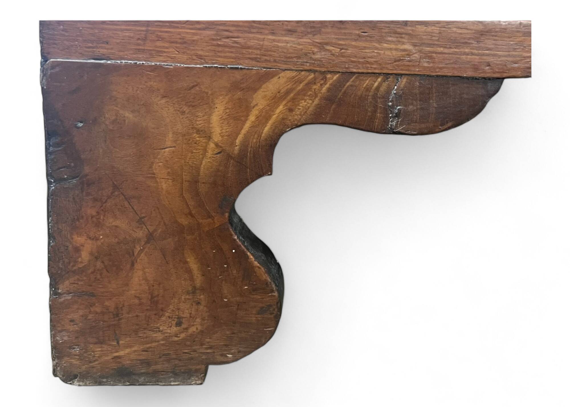 English mahogany sloping chest of drawers - England 18th - George III