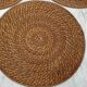 3 wicker and bamboo placemats