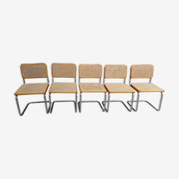 Cesca chairs by Marcel Breuer