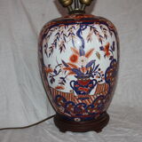 Old porcelain lamp Imari Japan XIX th