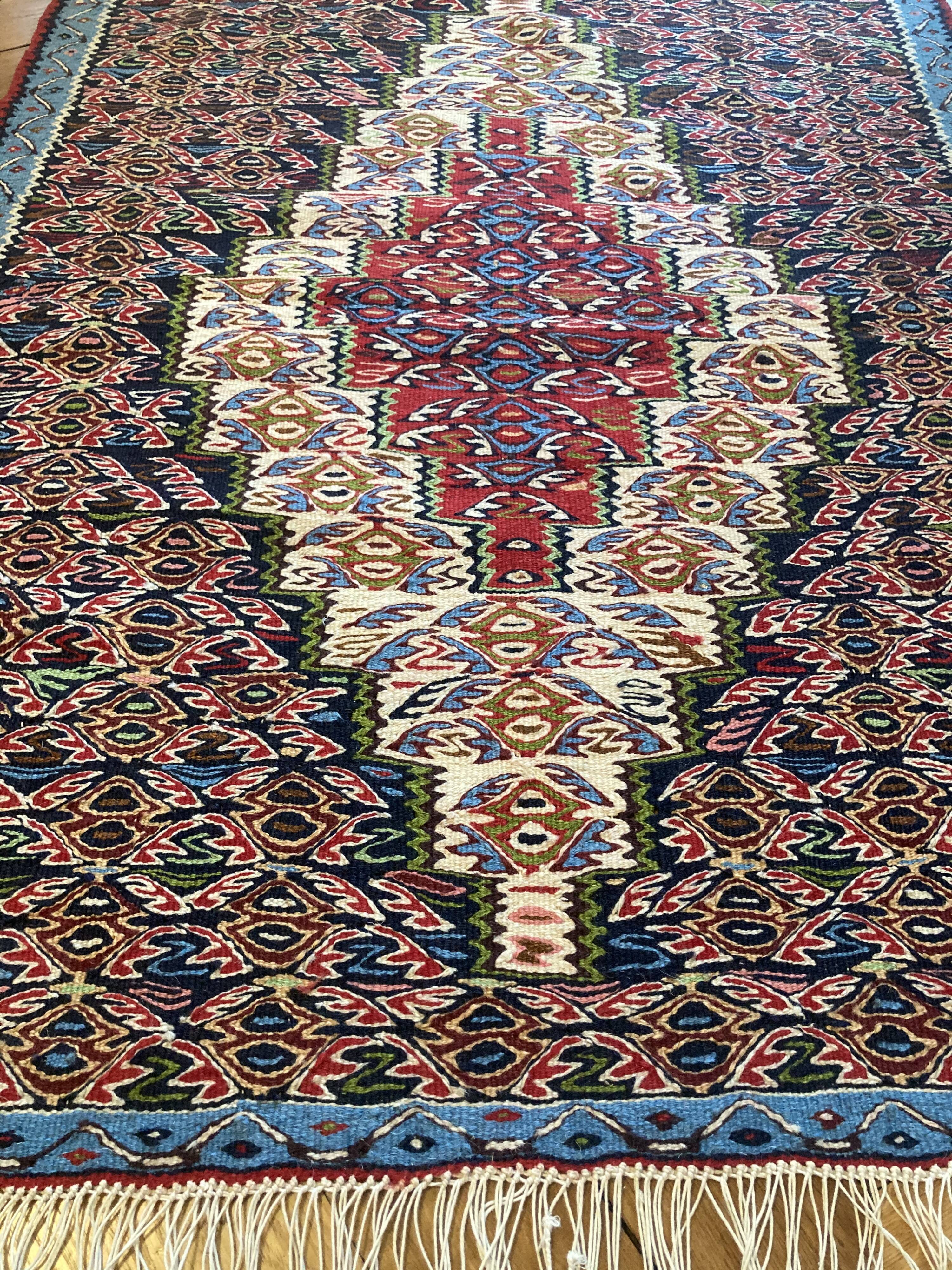Kilim Seneh carpet 105x80cm