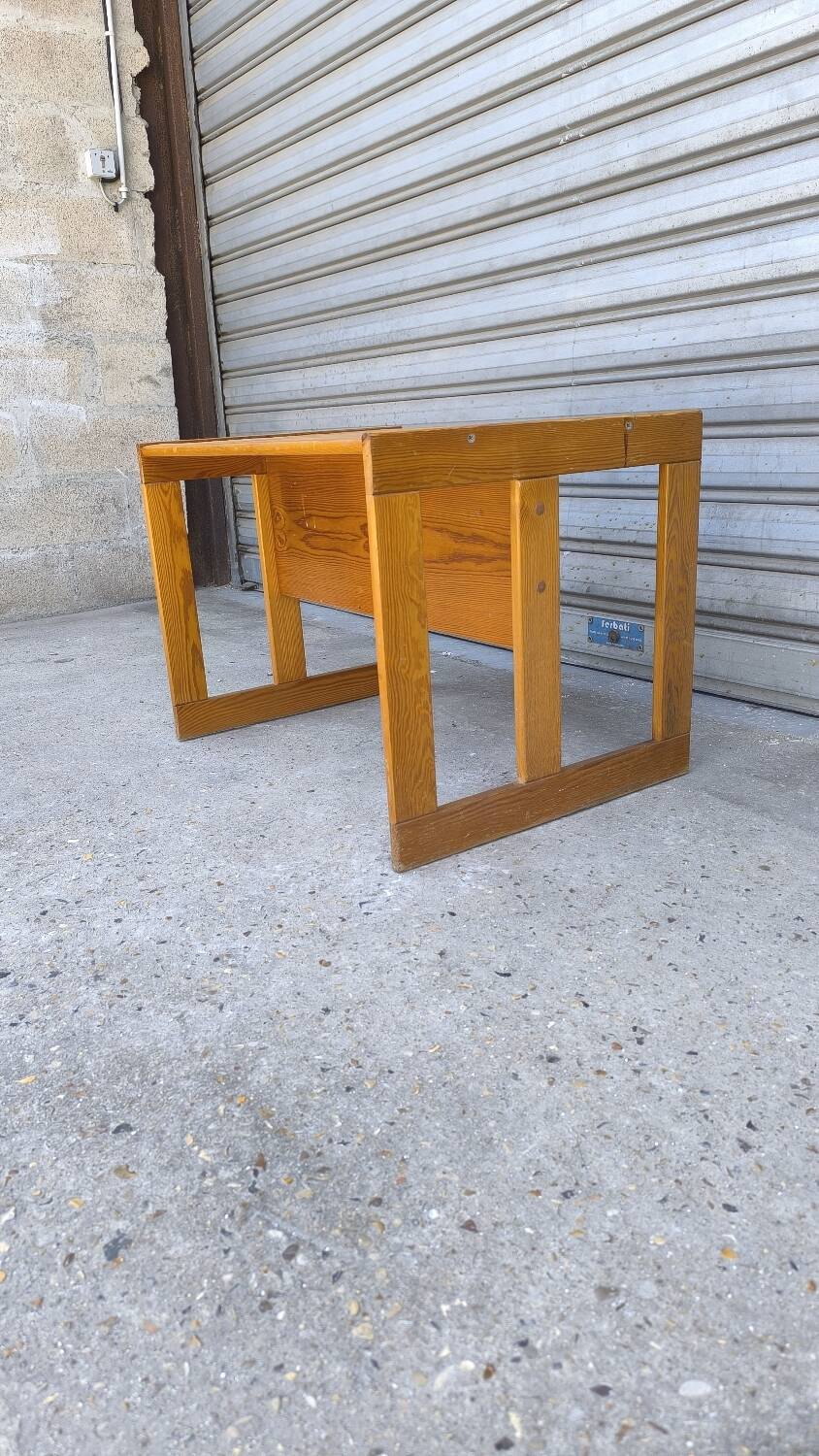 Swedish pine desk from the 70s